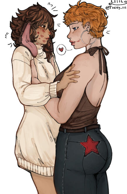 Half body + Extra character